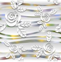 Розы на стекле