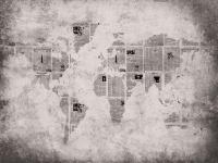 Карта из газет