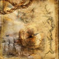 Рисунок карты и корабля