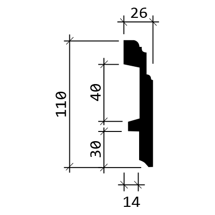 Плінтус 1.53.101