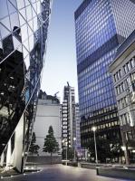 Небоскребы современного города