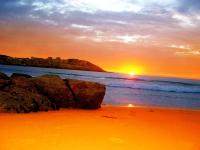 Рассвет на море