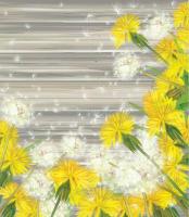 Одуванчики на столе