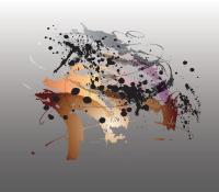 Брызги красок