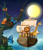 Животные на корабле