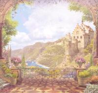 Вид на замок