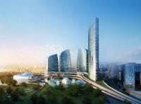 Современные постройки в мегаполисе