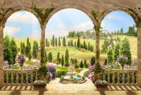 Фонтанчик в саду