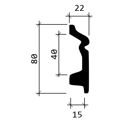 Плінтус 6.53.107