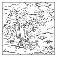 Маленький художник