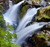 Горный водопад