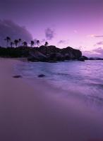 Закат в фиолетовом цвете