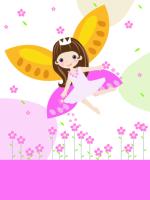 Фея в цветочках