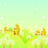 Домики на холмах