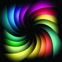 Разноцветный паттерн