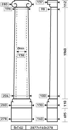 Напівколонна 1.10.203