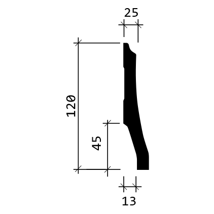 Плінтус 6.53.104