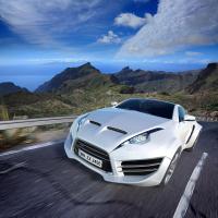 Белая машина