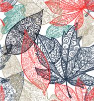 Узоры на листьях