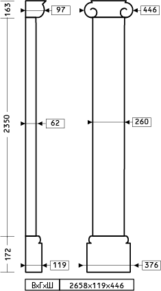 Пілястра 4.20.201