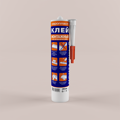 Клей монтажний 290мл E01.M.290