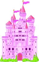 Розовый замок