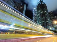 Трафик ночного города