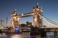 Тауэрский мост ночью