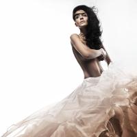 Девушка в юбке