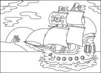 Пиратский корабль