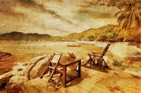 Кафе на берегу океана