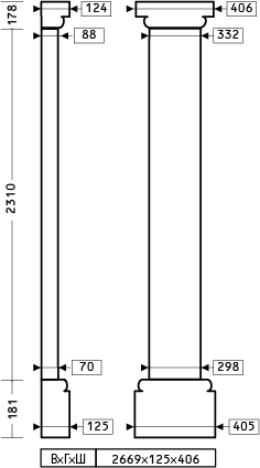 Пілястра 4.20.101