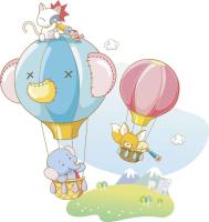 На воздушном шаре