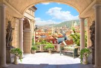 Вид на город