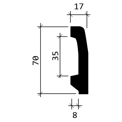 Плінтус 6.53.106