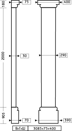 Пілястра 1.20.101