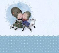 Запиши мой поцелуй в свое сердце