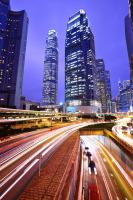 Улица ночного города