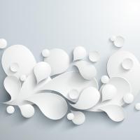 Белые капли