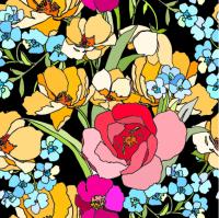 Цветочный принт