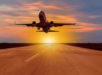 Полет на закате