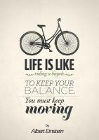Жизнь как езда на велосипеде