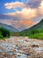 Облака и горы