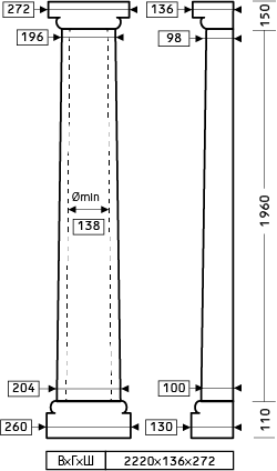 Напівколонна 1.10.104