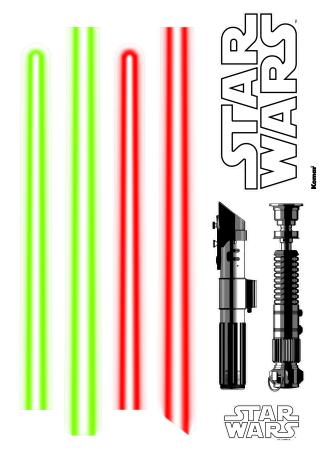 Komar 14020h (Star Wars Lightsaber)