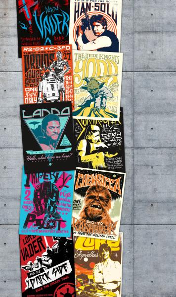 Komar VD-021 (Star Wars Rock On Wall)