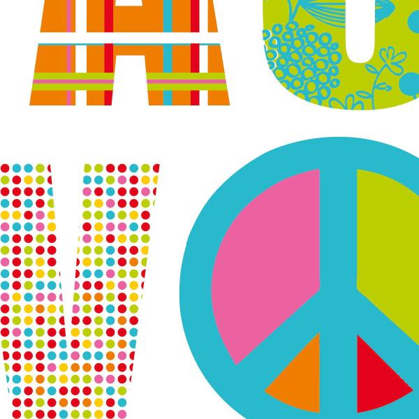 Komar 17718h (Love and Peace)