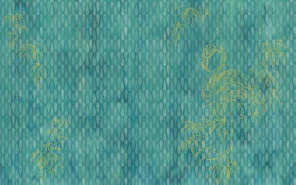 Komar 6042A-VD4 (Wild Flamingo III)