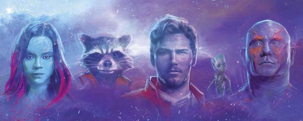 Komar 006-DVD1 (Guardians of the Galaxy Heads)