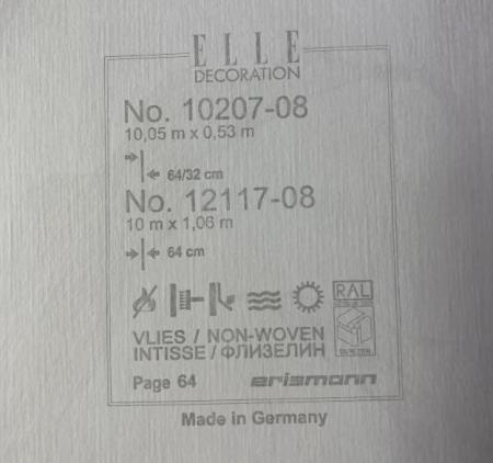 Фото – обои Erismann Elle Decoration 2 12117-08 (10207-08) || Erismann Elle Decoration 2 12117-08 (10207-08)